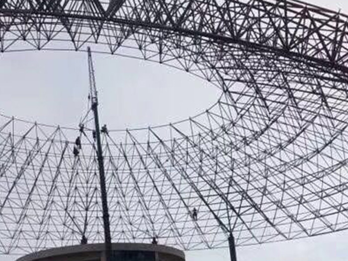 湖南篮球馆球形网架厂家价格